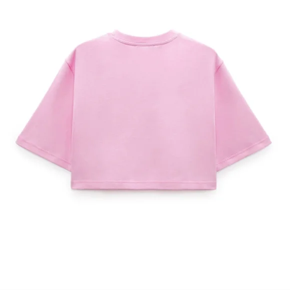 Zara X Barbie The Movie Mattel Cropped TShirt - Picture 8 of 10